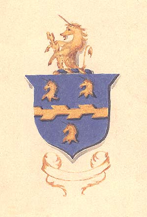 The crest in colour.